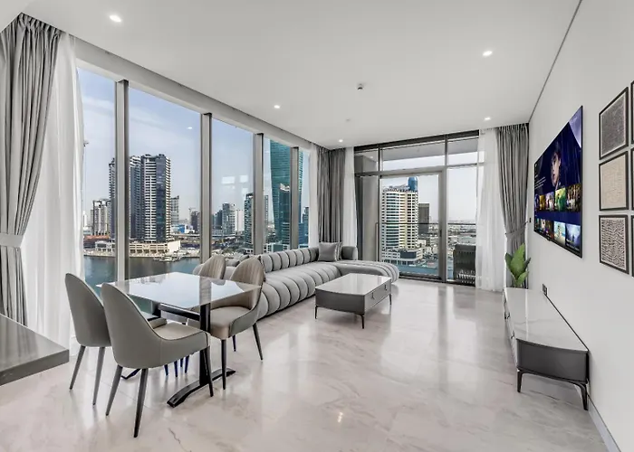 Spectacular Burj Khalifa & Canal View New 2Br