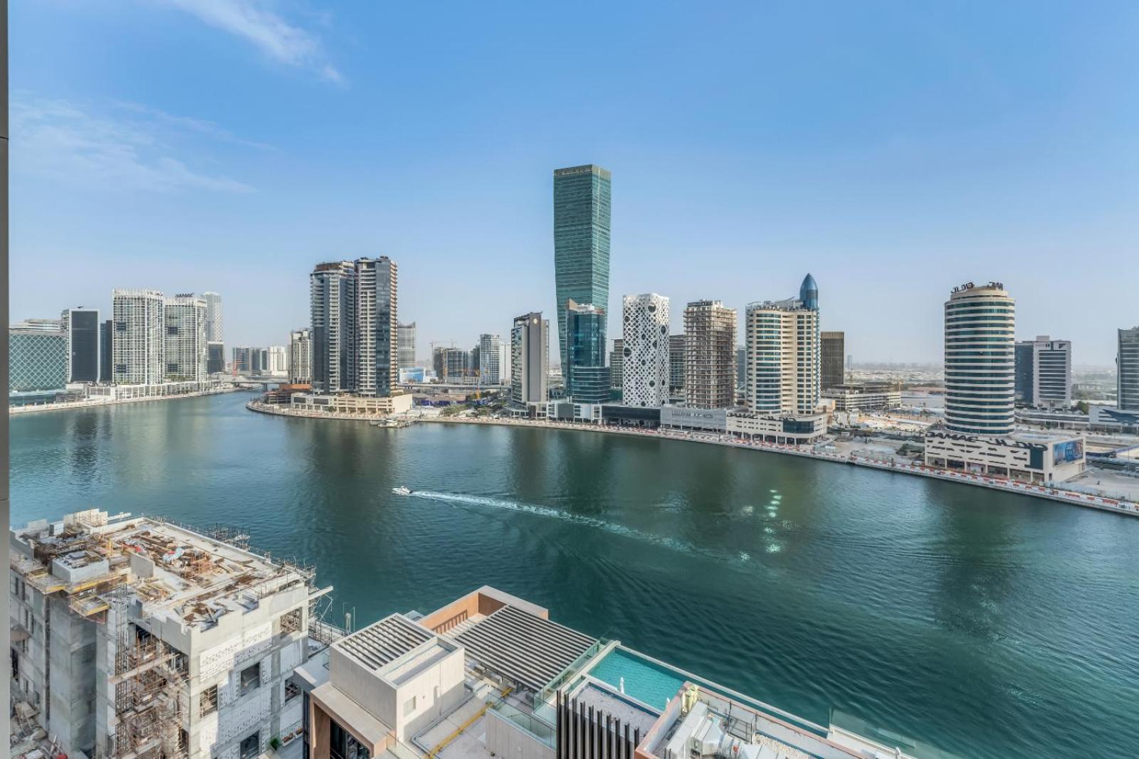 Spectacular Burj Khalifa & Canal View New 2br Apartment